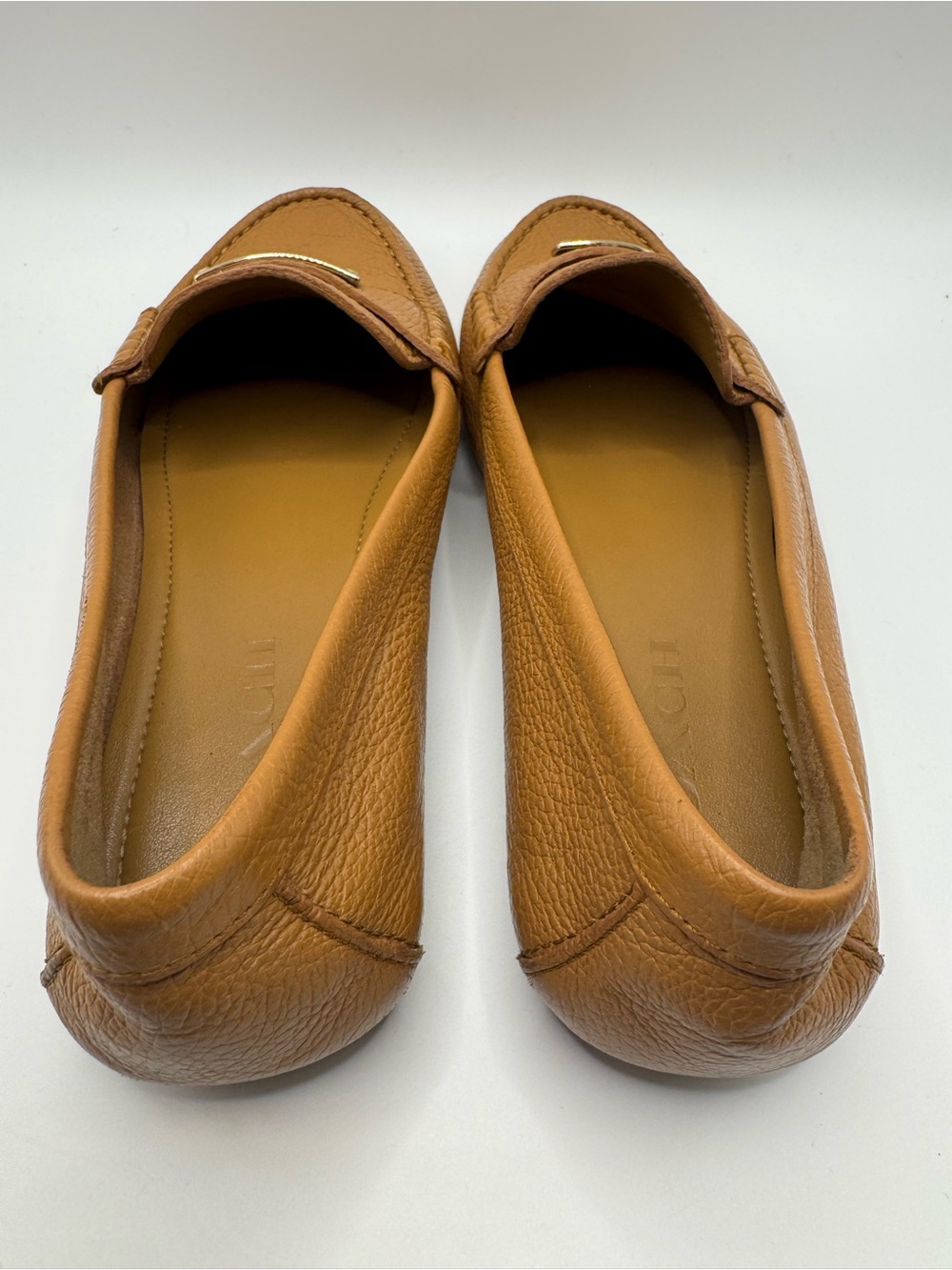 Coach Women’s Pebbled Leather Fredica Driving Loafers 7 - Picture 7 of 13